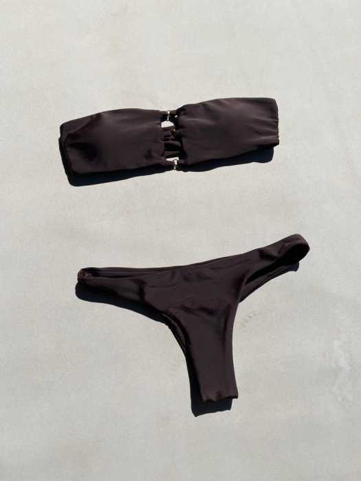 Lorelei Bikini Set in Brown