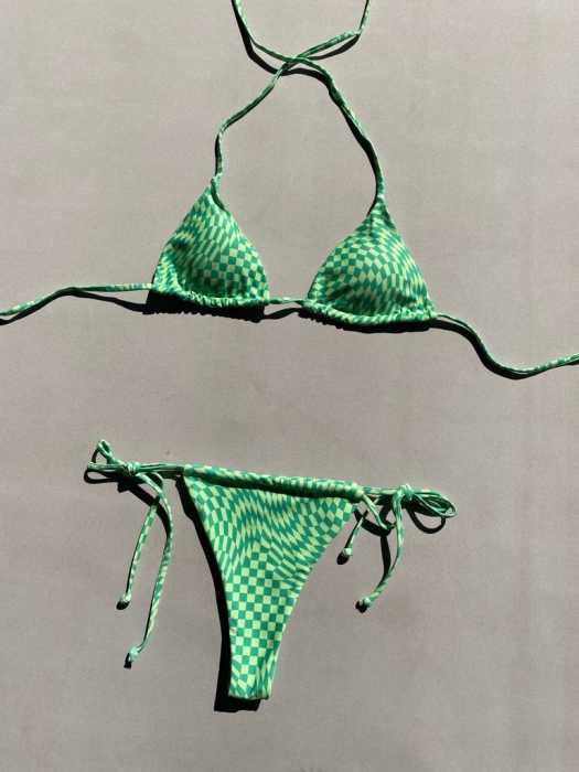 Nixie Bikini Set in Green
