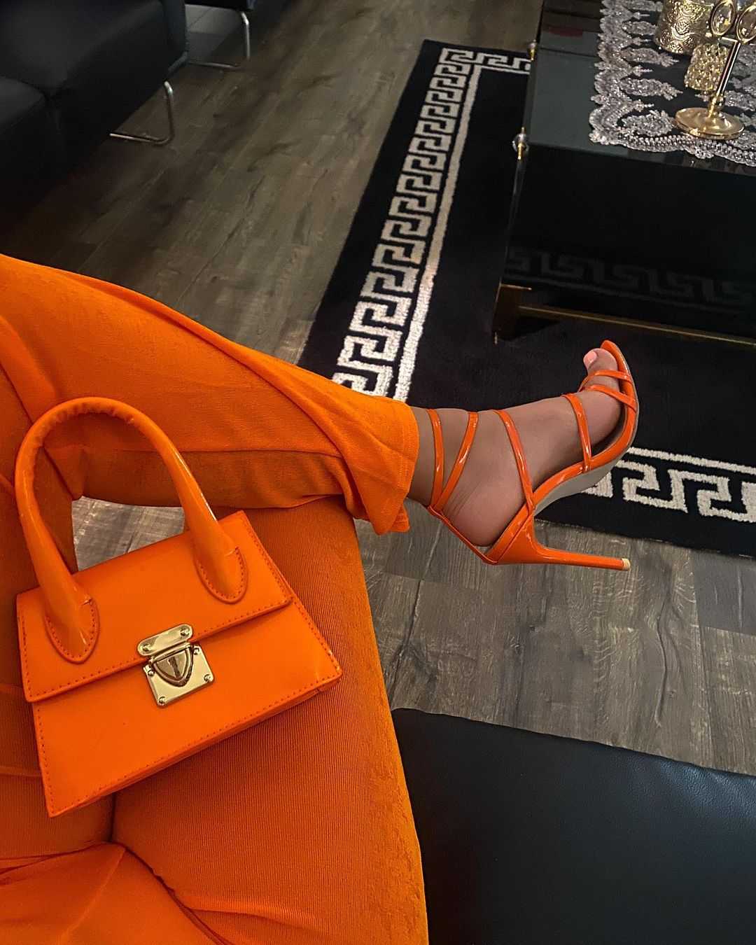 Yaritza Set in Orange
