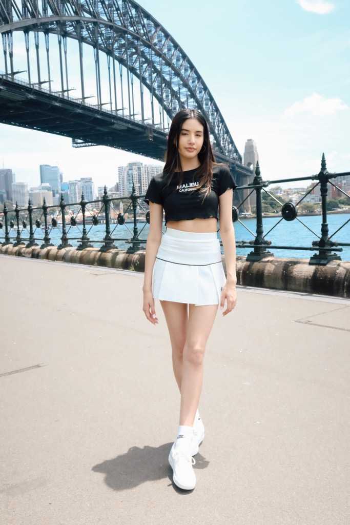 Malibu Baby Tee in Black