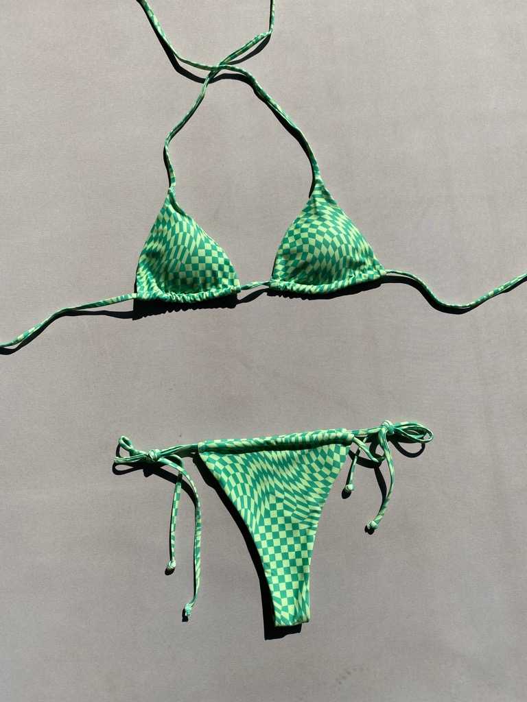 Nixie Bikini Set in Green