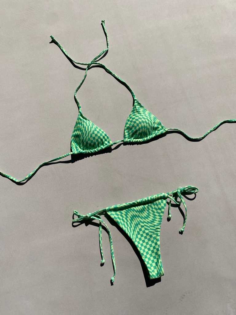 Nixie Bikini Set in Green