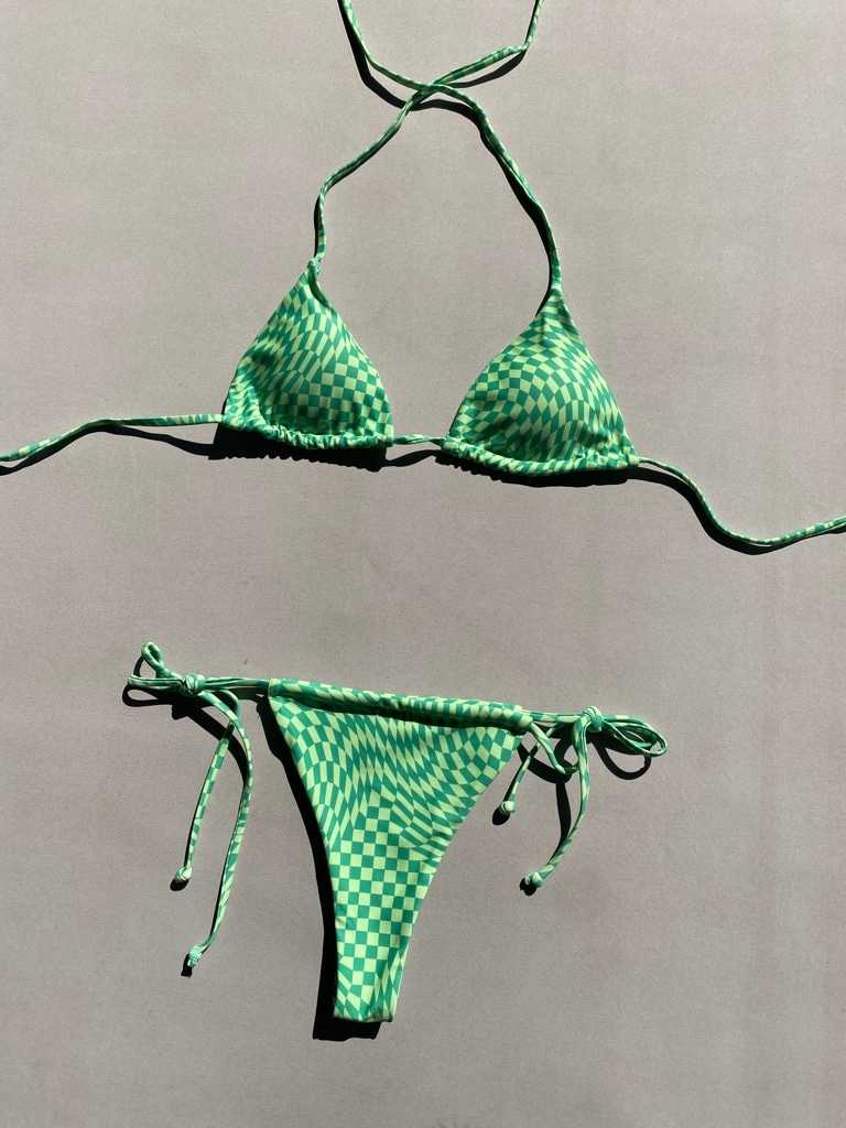 Nixie Bikini Set in Green